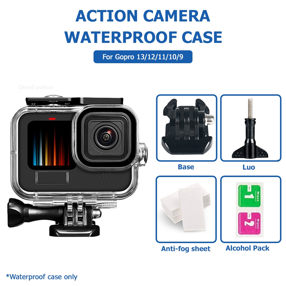 Gopro Action Camera Hero 11 Black - Custodia Impermeabile per GoPro Hero 13