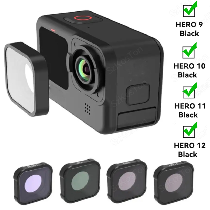 Kit filtro CPL UV ND8 ND16 ND3 - Gopro Action Camera Hero 11 Black recensione e prezzo
