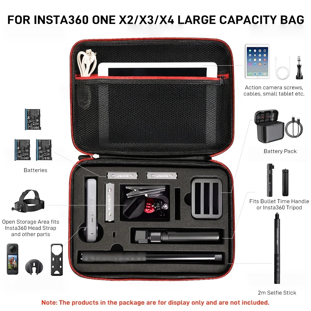 Scatola per Insta360 X5 X4 X3  - Insta360 Camera X3 recensione e prezzo