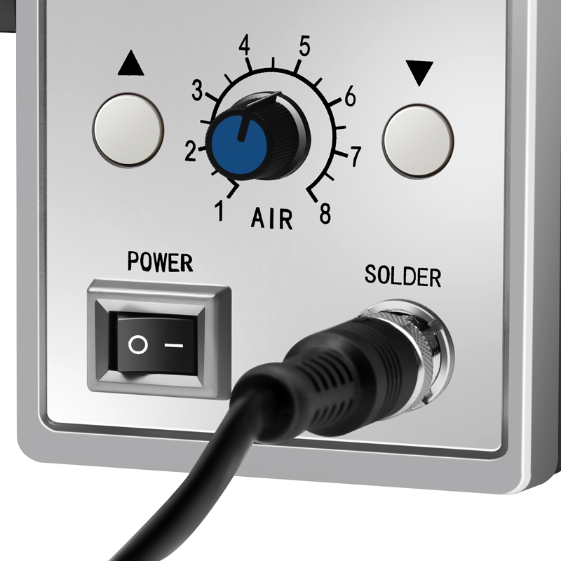 Pistola ad aria calda 858D BGA - Hot Air Station 858 recensione e prezzo